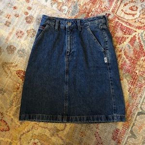 Denim skirt